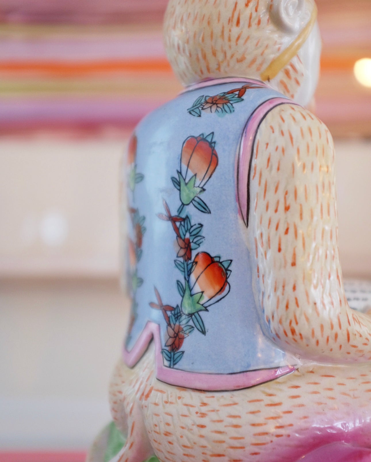 Large Chinoiserie Monkey
