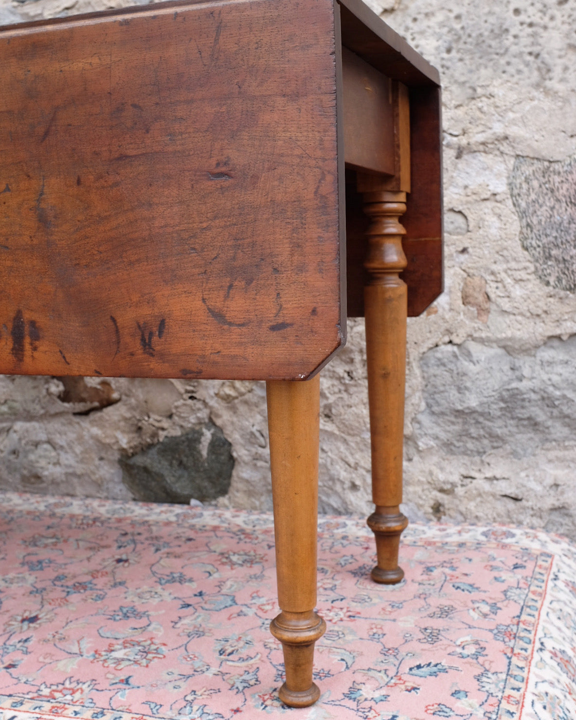 Antique Drop Leaf Table