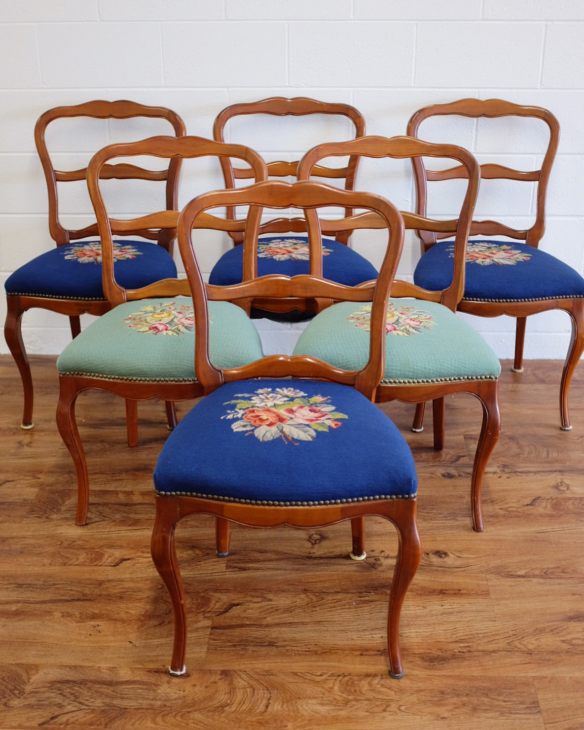 Needle Point Chairs
