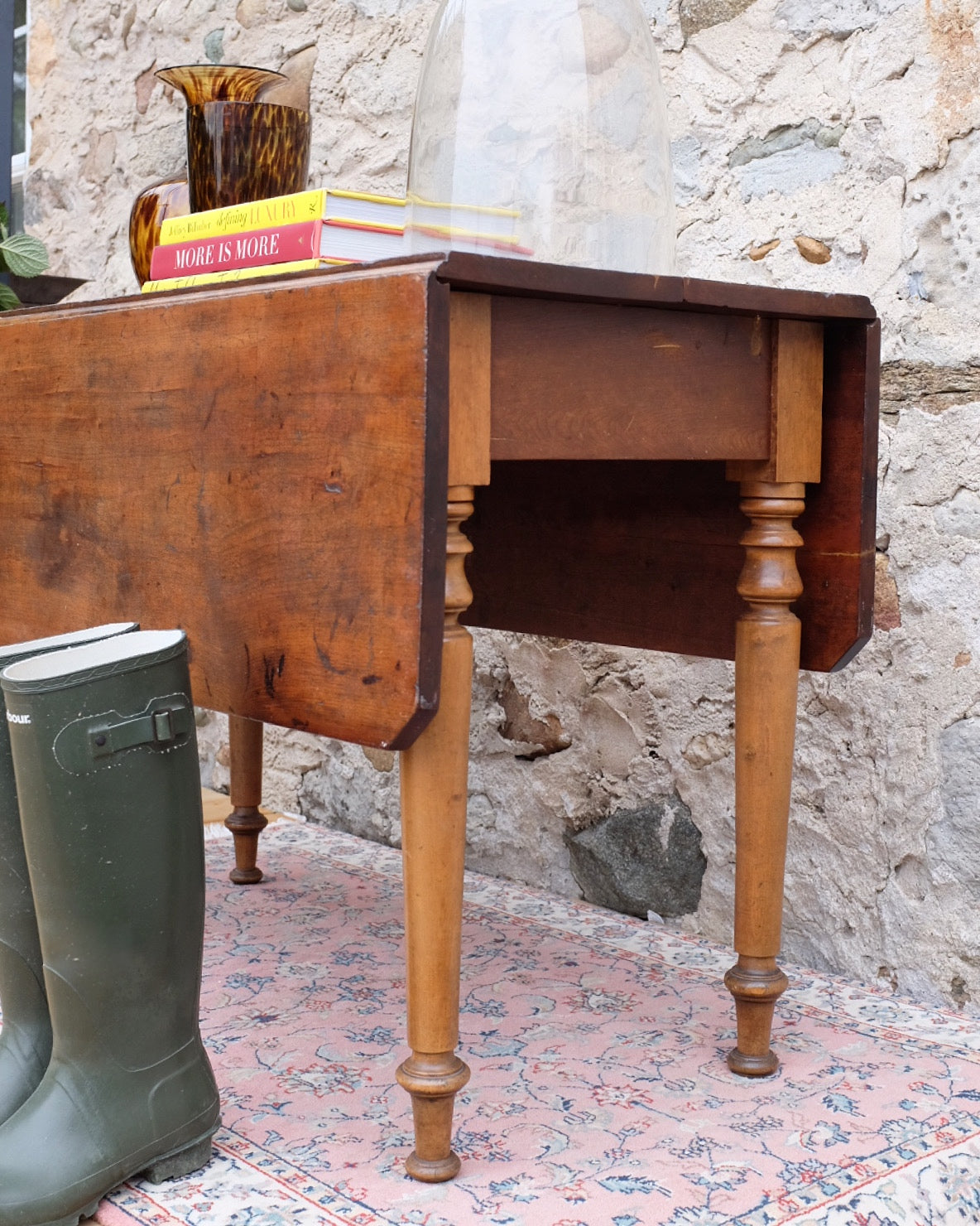 Antique Drop Leaf Table