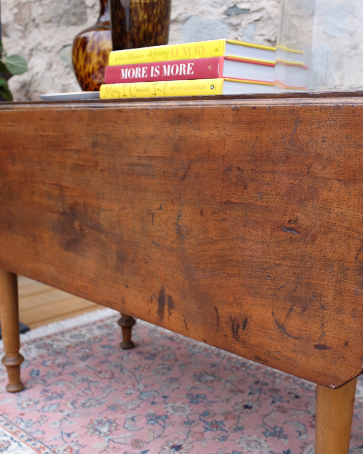 Antique Drop Leaf Table