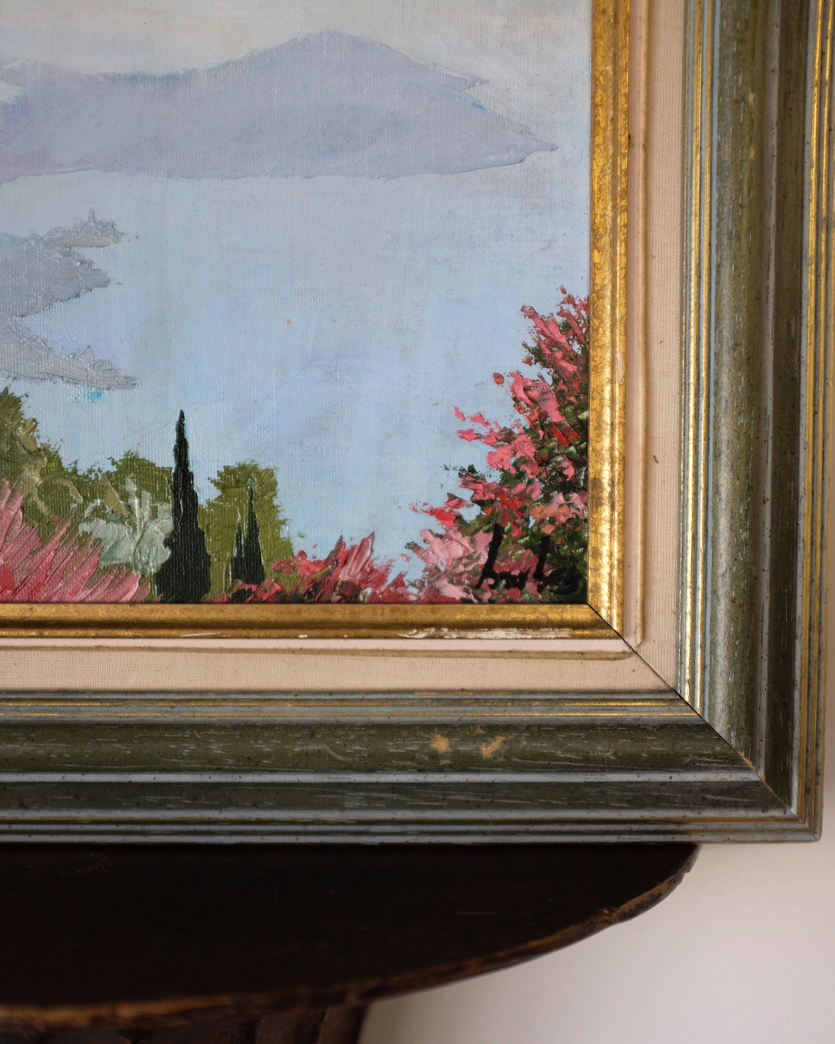 French Landscape Paintings of Italian Countryside