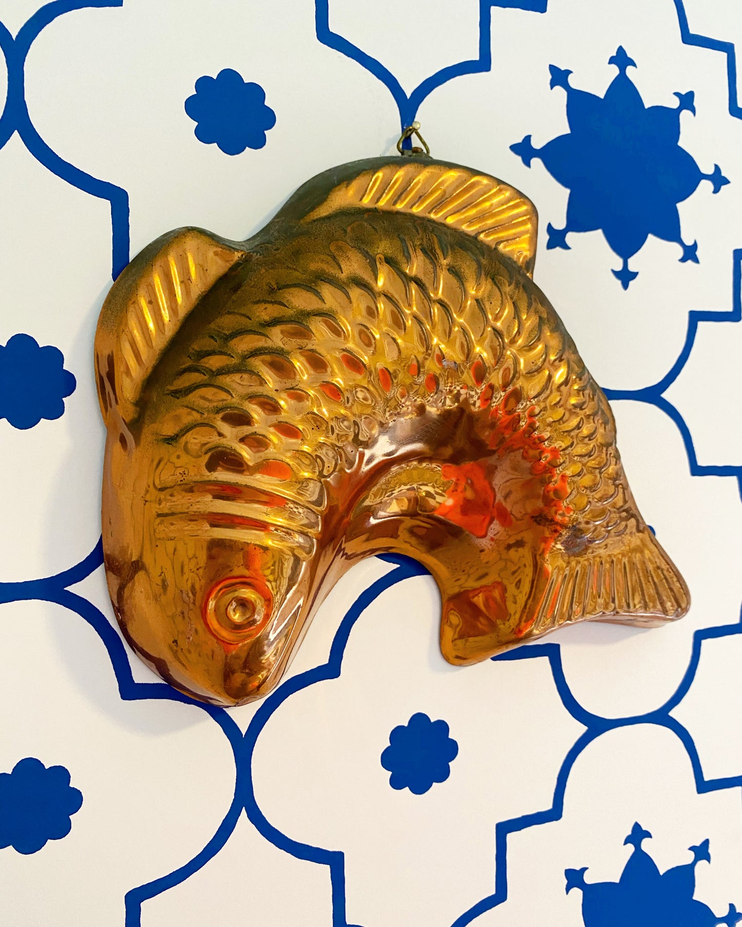 Copper Fish Jelly Cake Mold