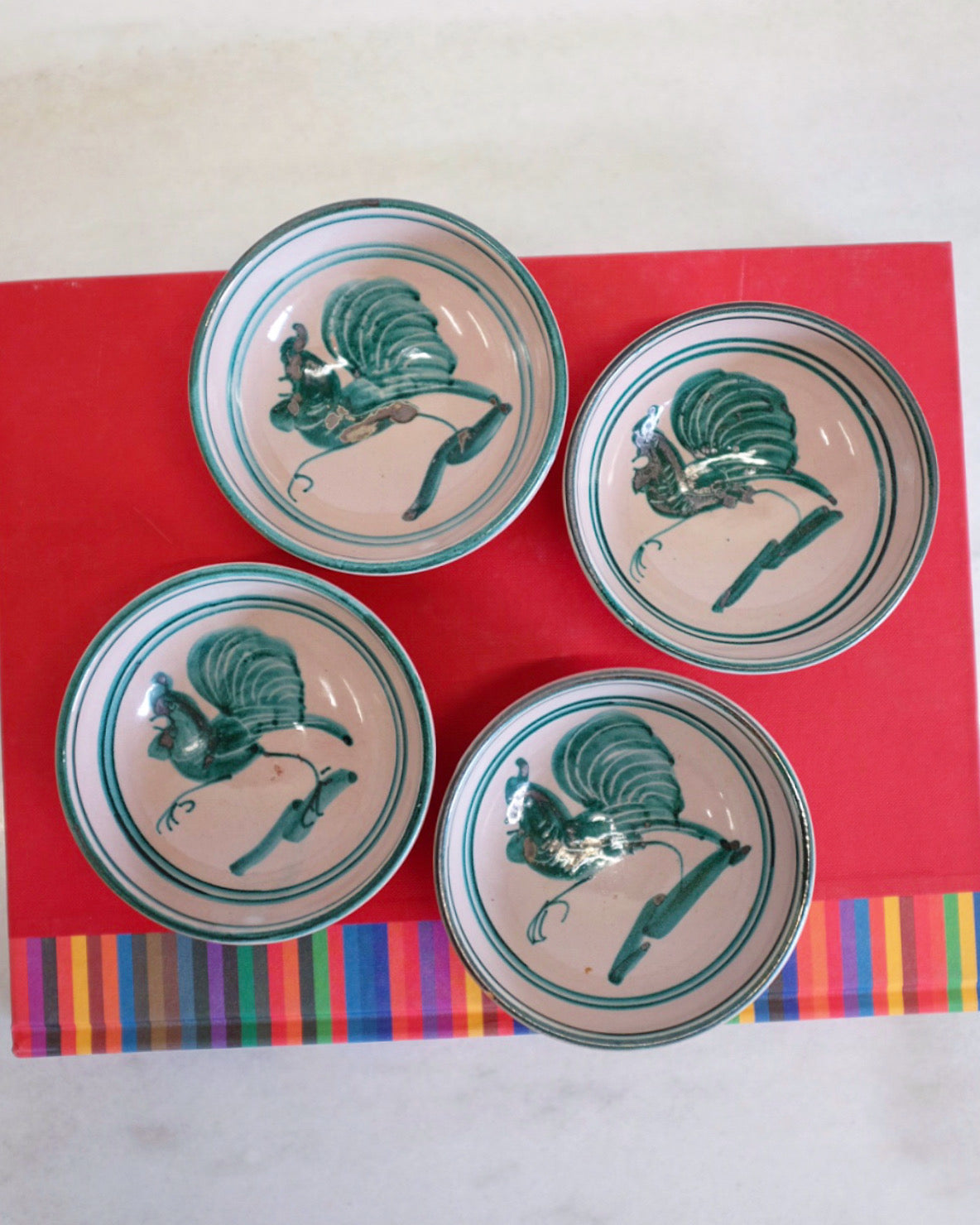 Small Rooster Dishes