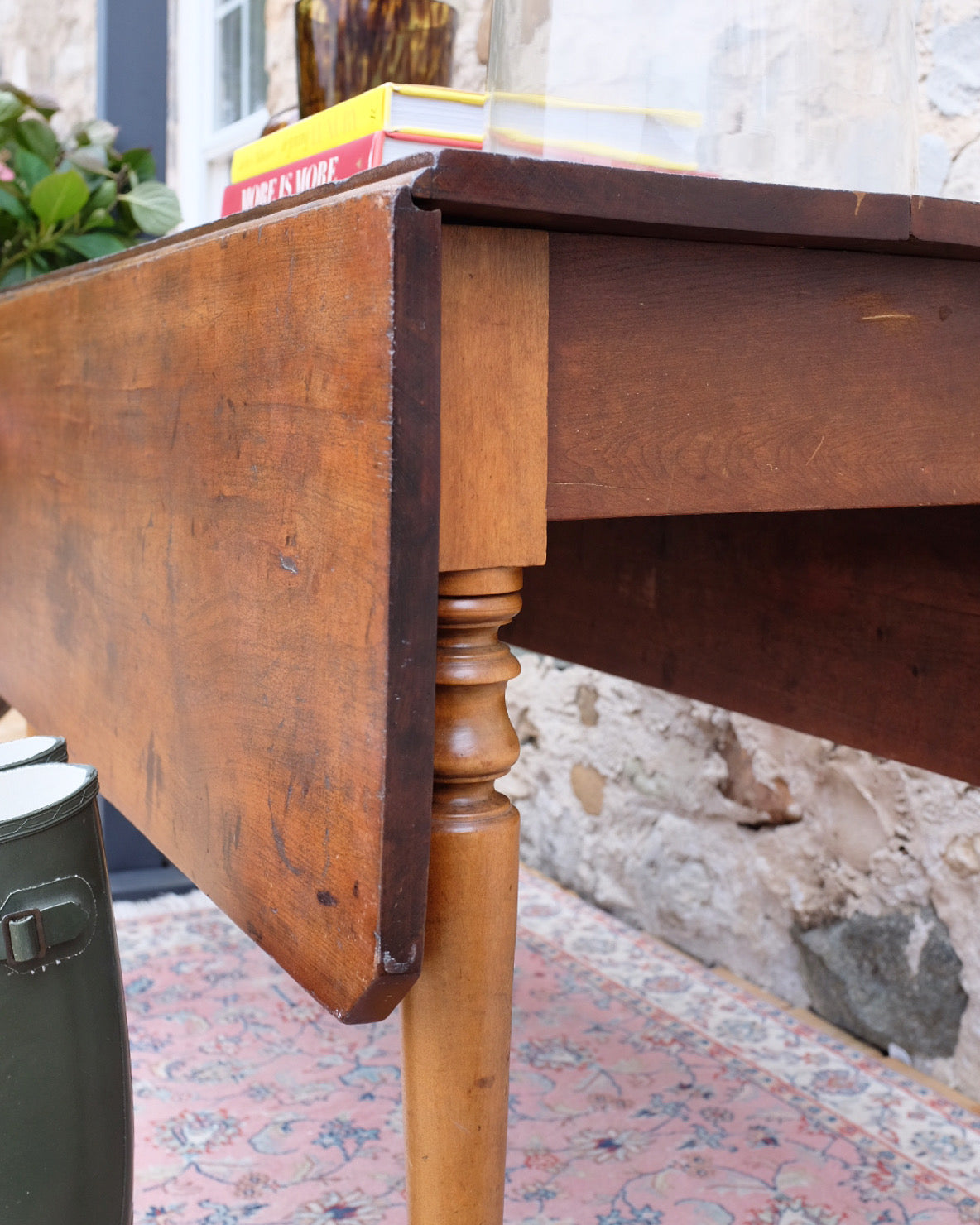 Antique Drop Leaf Table