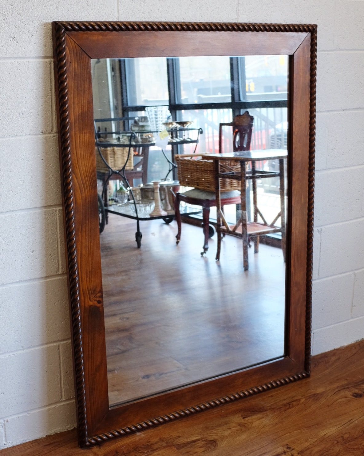 Large Barley Twist Mirror