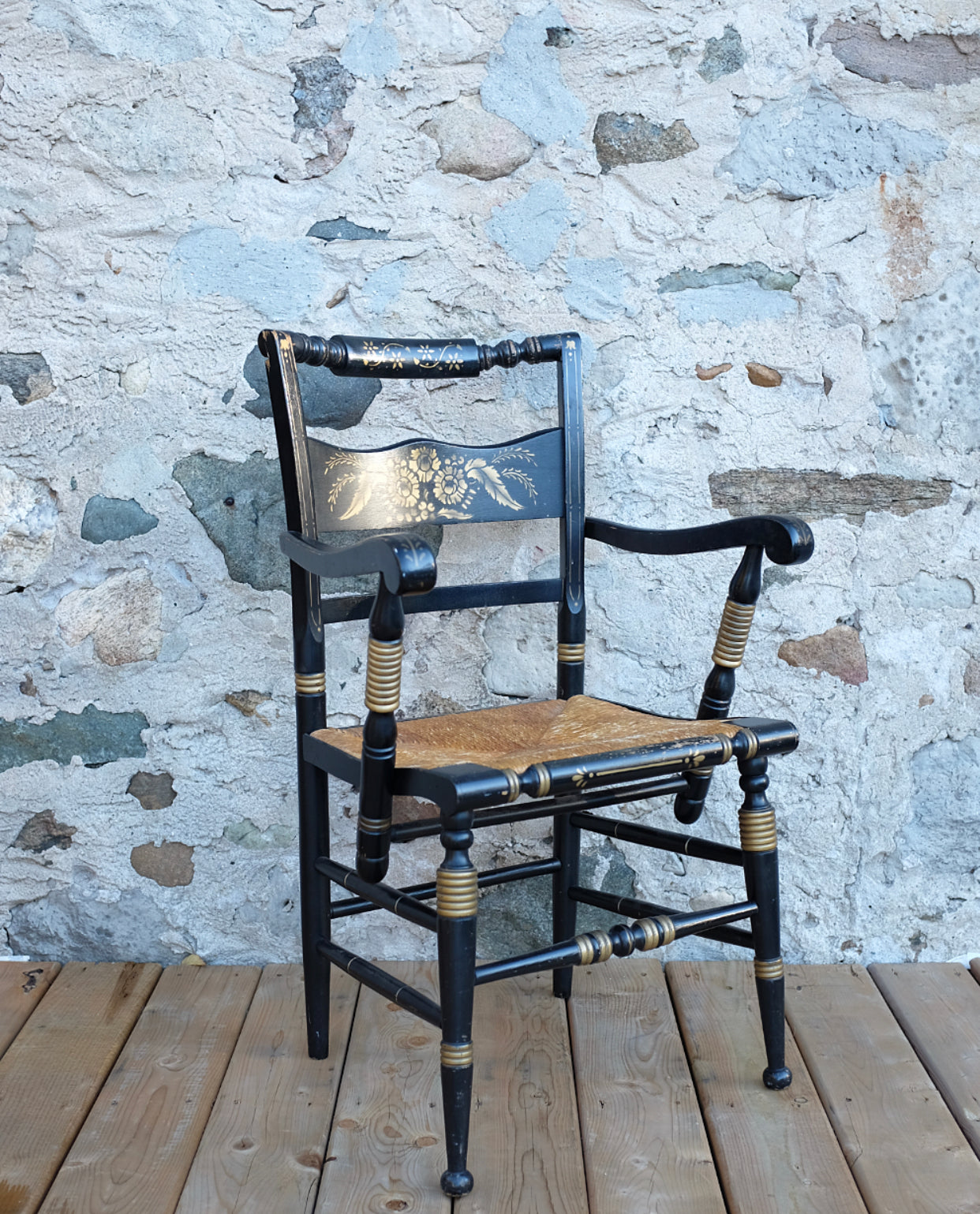 Hitchcock Style Captains Chairs