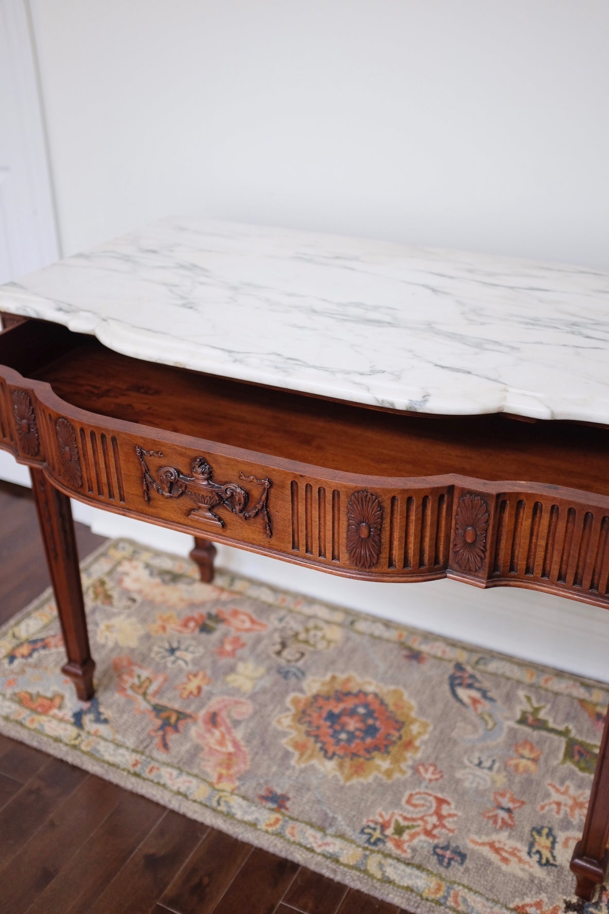 Empire Style Marble Top Table