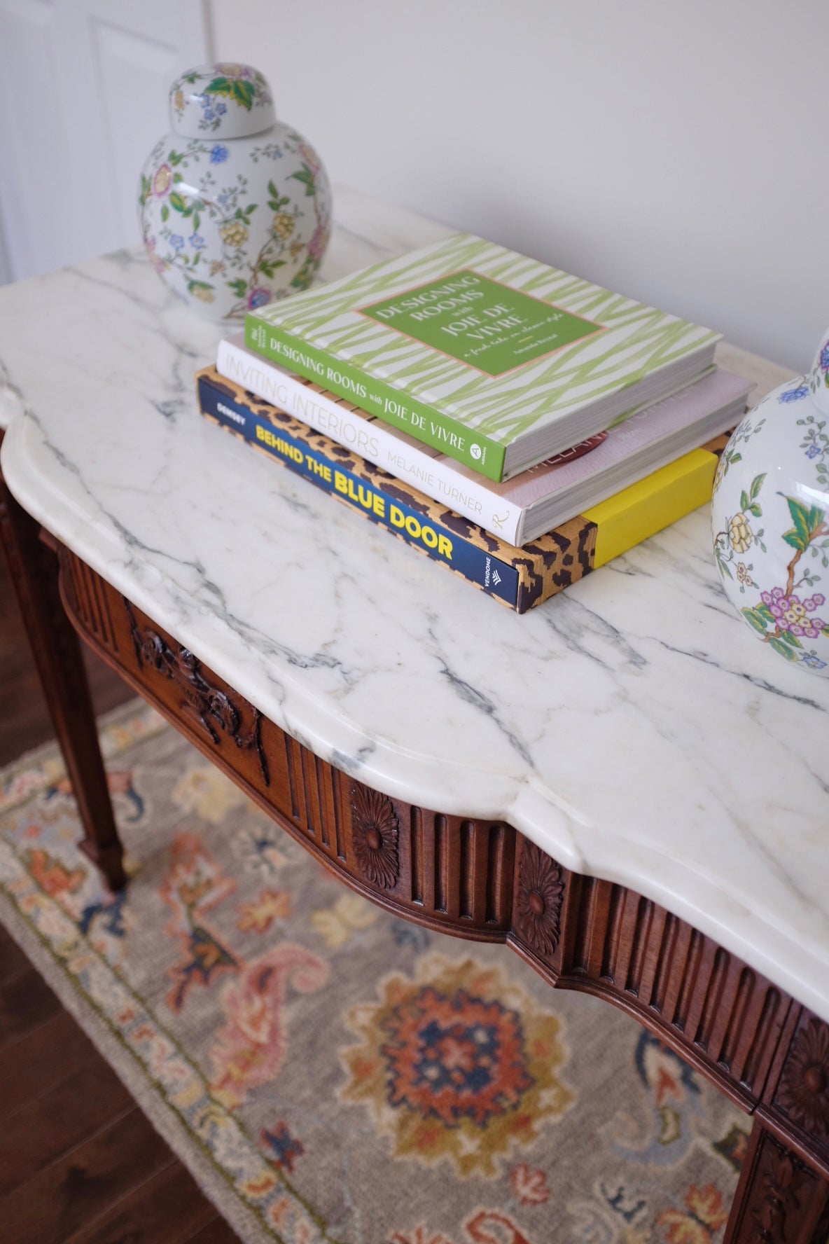 Empire Style Marble Top Table