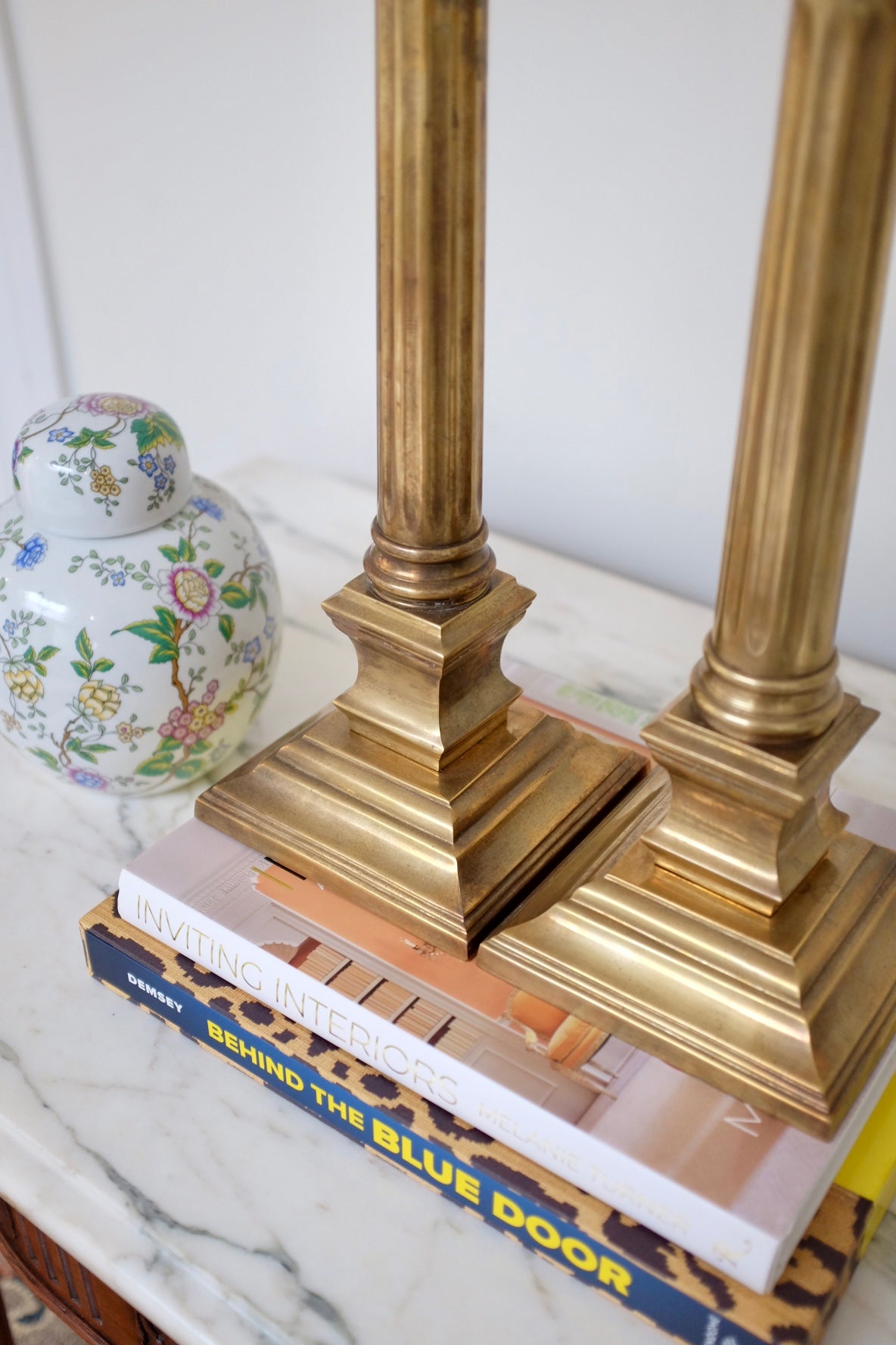 Handmade Tall Brass Candle Sticks