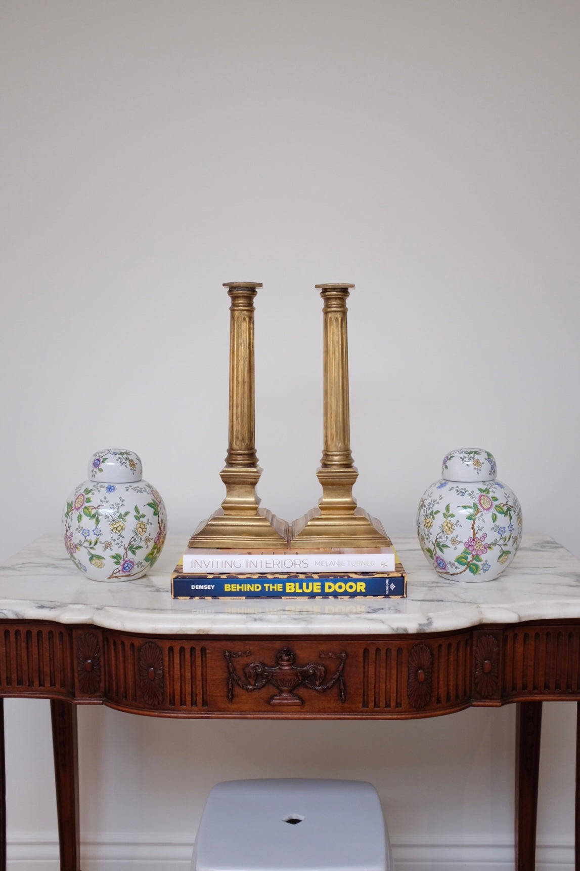 Handmade Tall Brass Candle Sticks