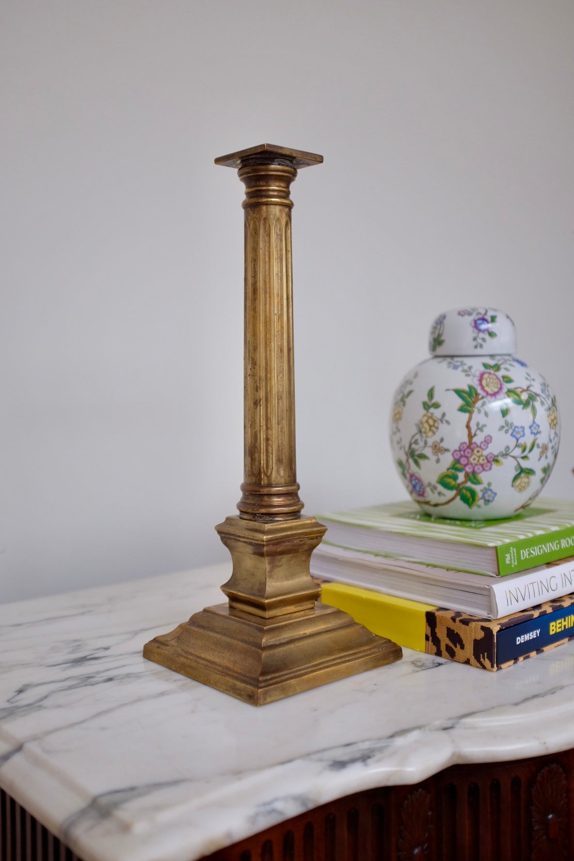 Handmade Tall Brass Candle Sticks