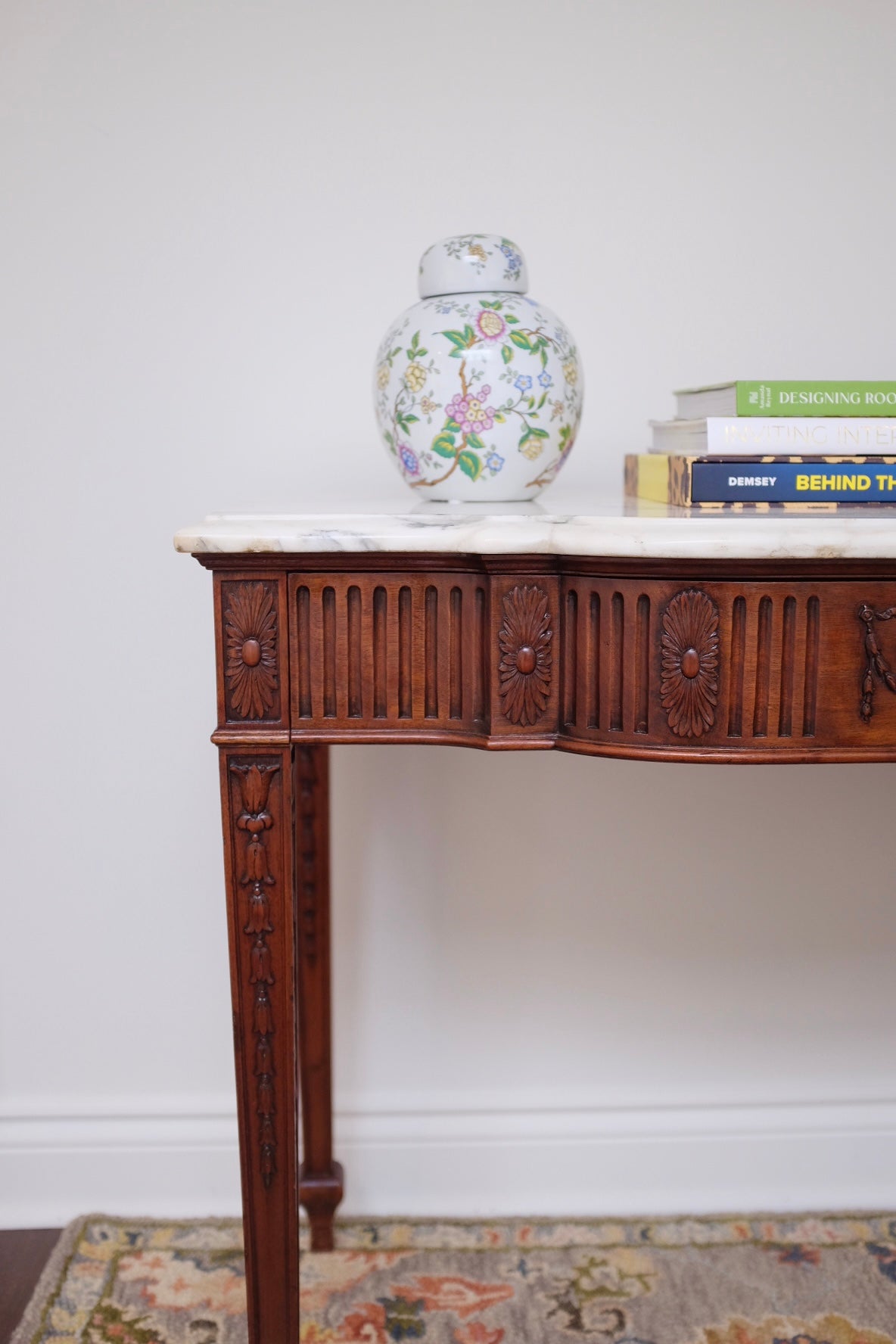 Empire Style Marble Top Table