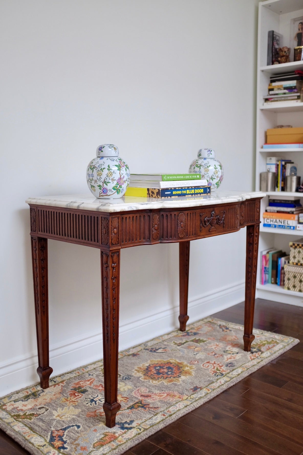 Empire Style Marble Top Table