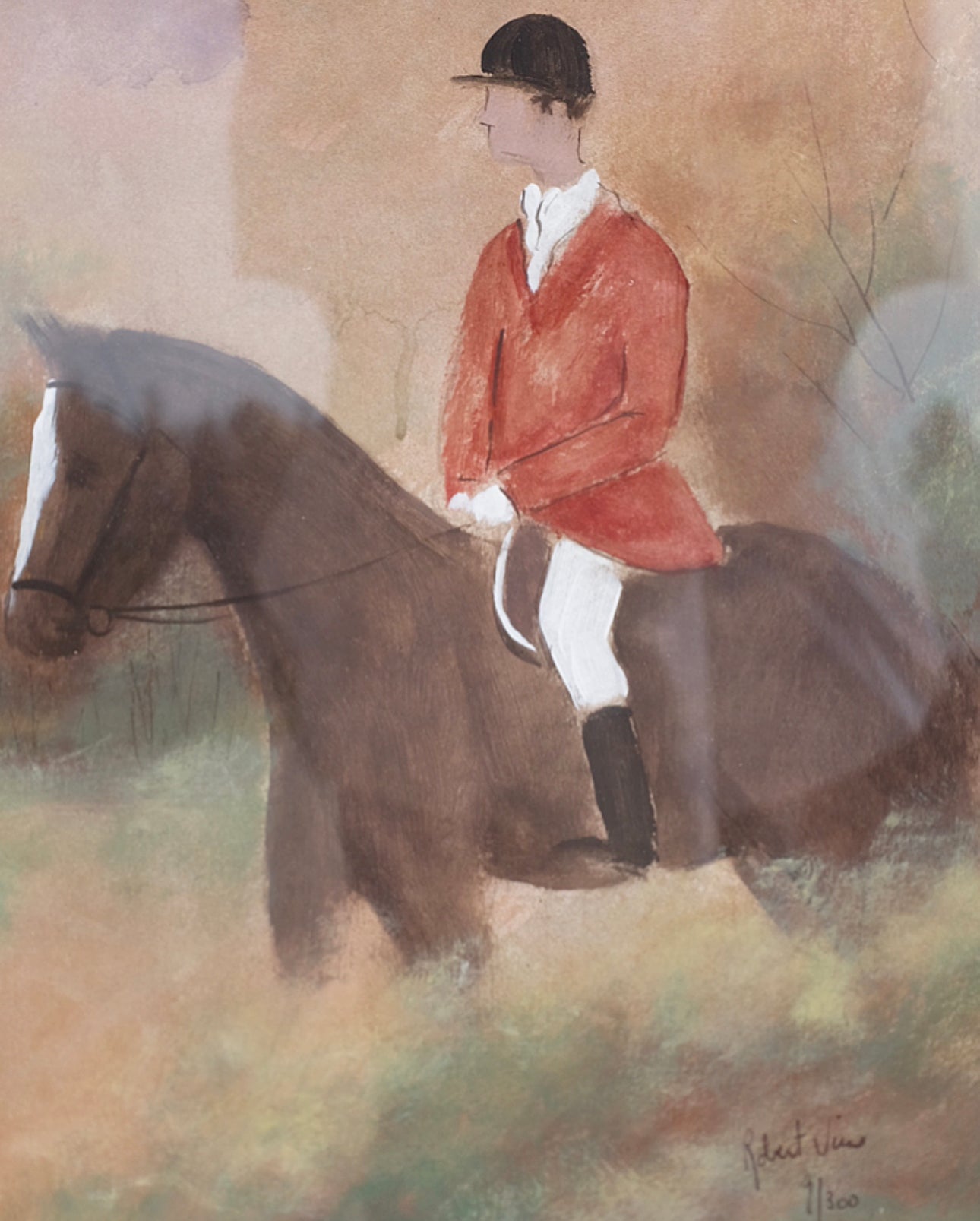 Signed and Numbered Equestrian Print