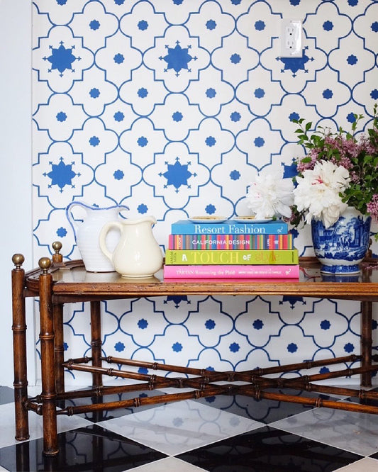 Baker Faux Bamboo Coffee Table