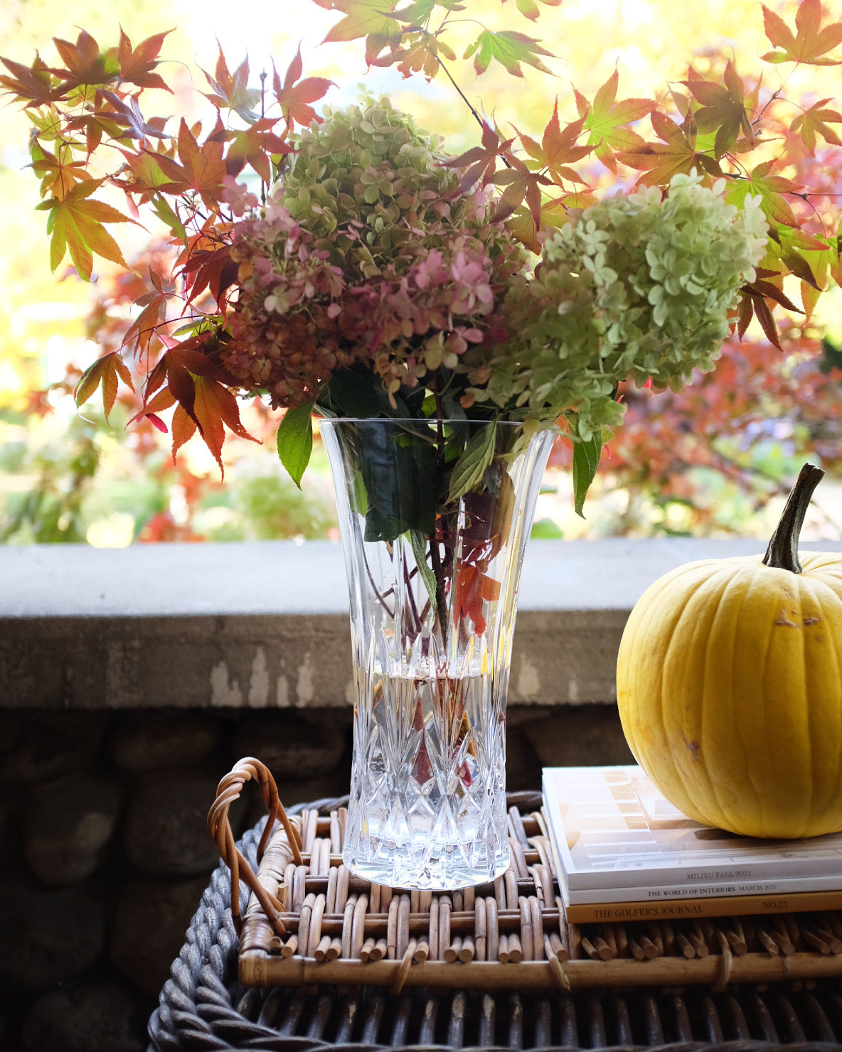 Crystal vase