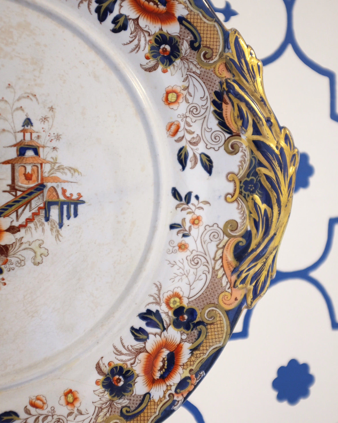 Chinoiserie Hanging Plate