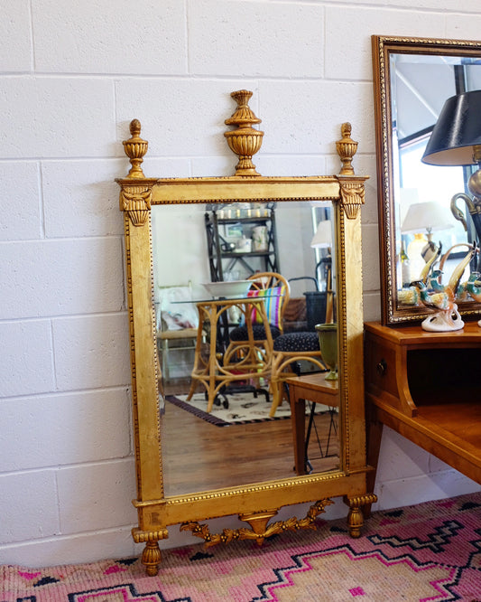 Antique Italian Gilt Mirror